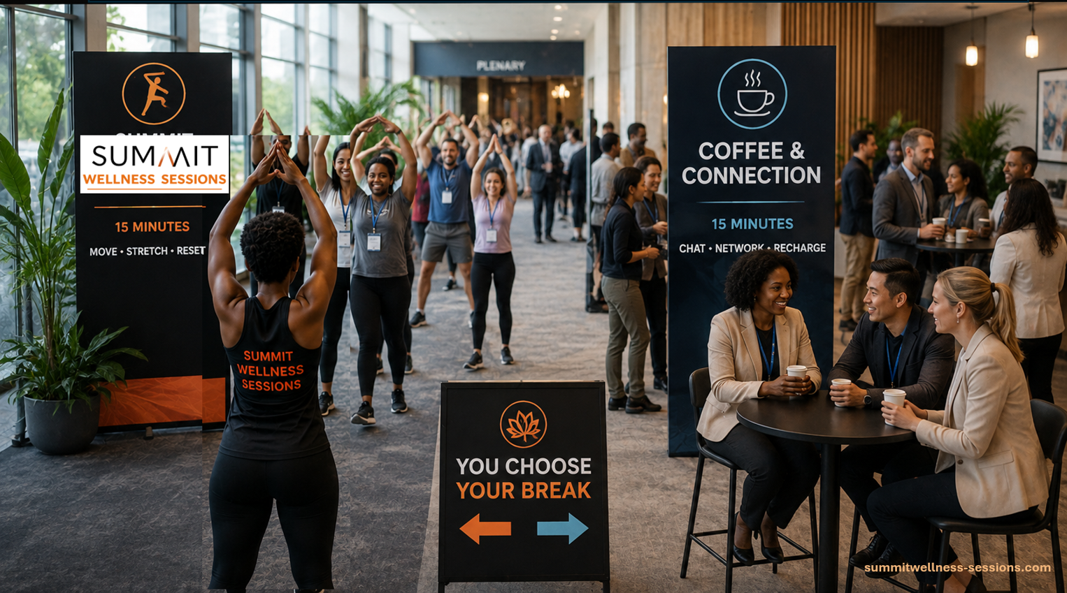 A Wellbeing event option could be a wellness activation